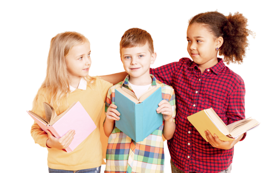 Children reading